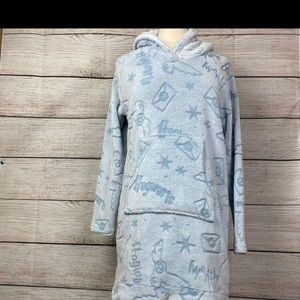 Sz XL women fleece cozy Harry Potter (2000) robe pj